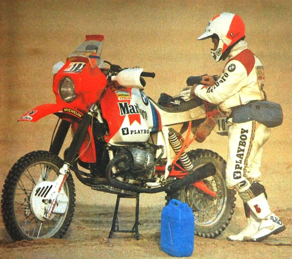Gaston Rahier Dakar 1985