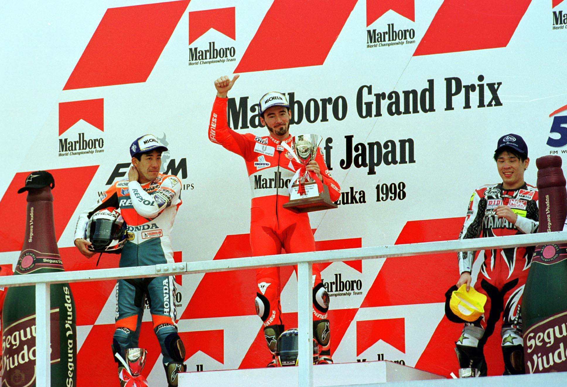 Haga Biaggi Okada GP Suzuka 1998