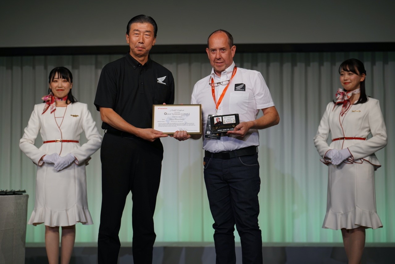 Honda Global Motorcycle Technician Contest_Blanckaert