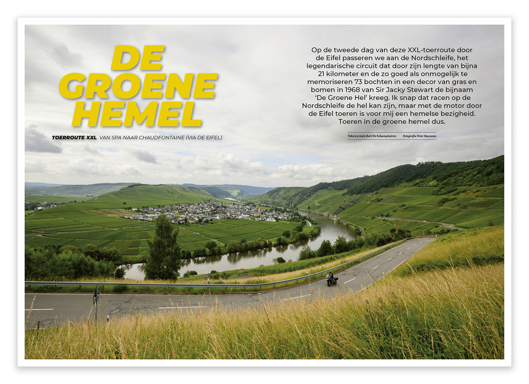 Toerroute XXL: Van Spa naar Chaudfontaine (via de Eifel)