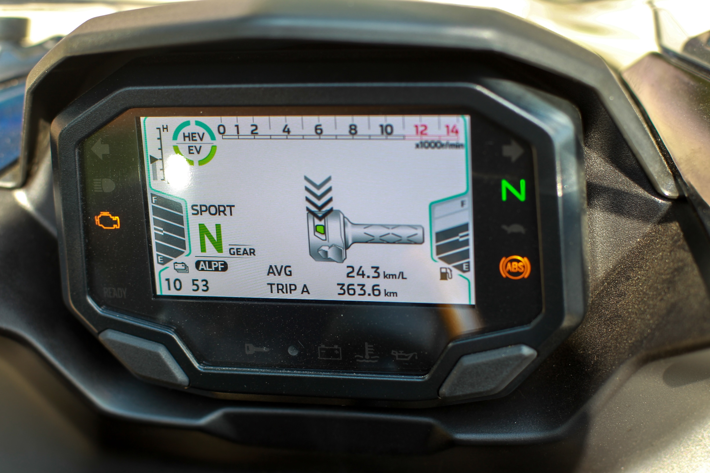 Kawasaki Hybrid lezerstest