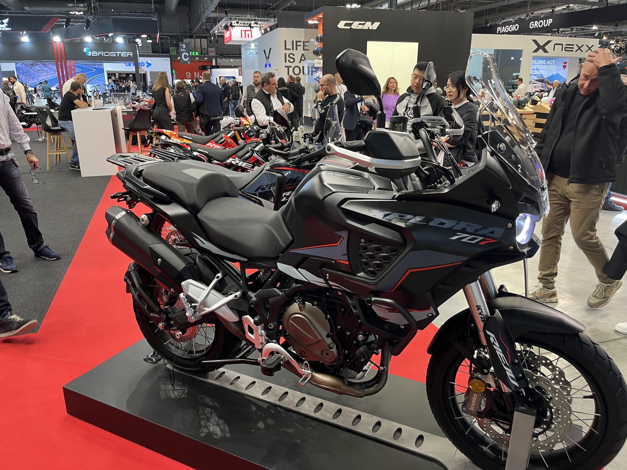 Eicma Rieju Xplora 707