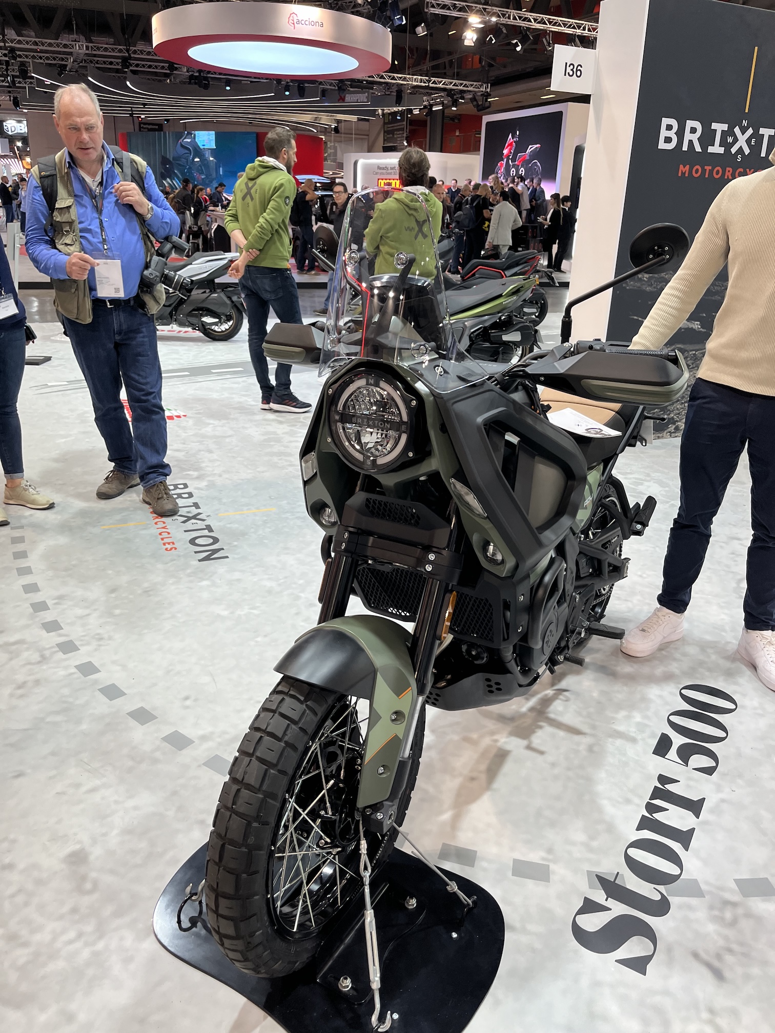 Eicma Brixton Storr 500