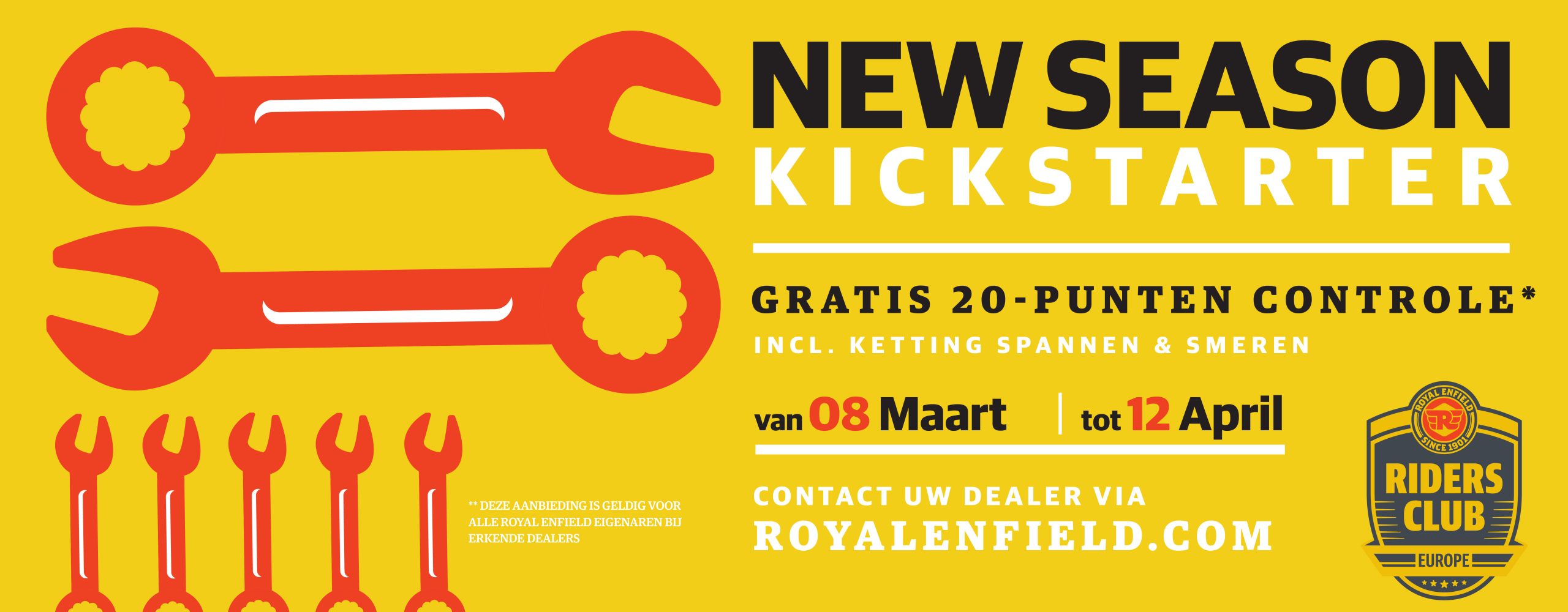 Royal Enfield New Season Kickstarter