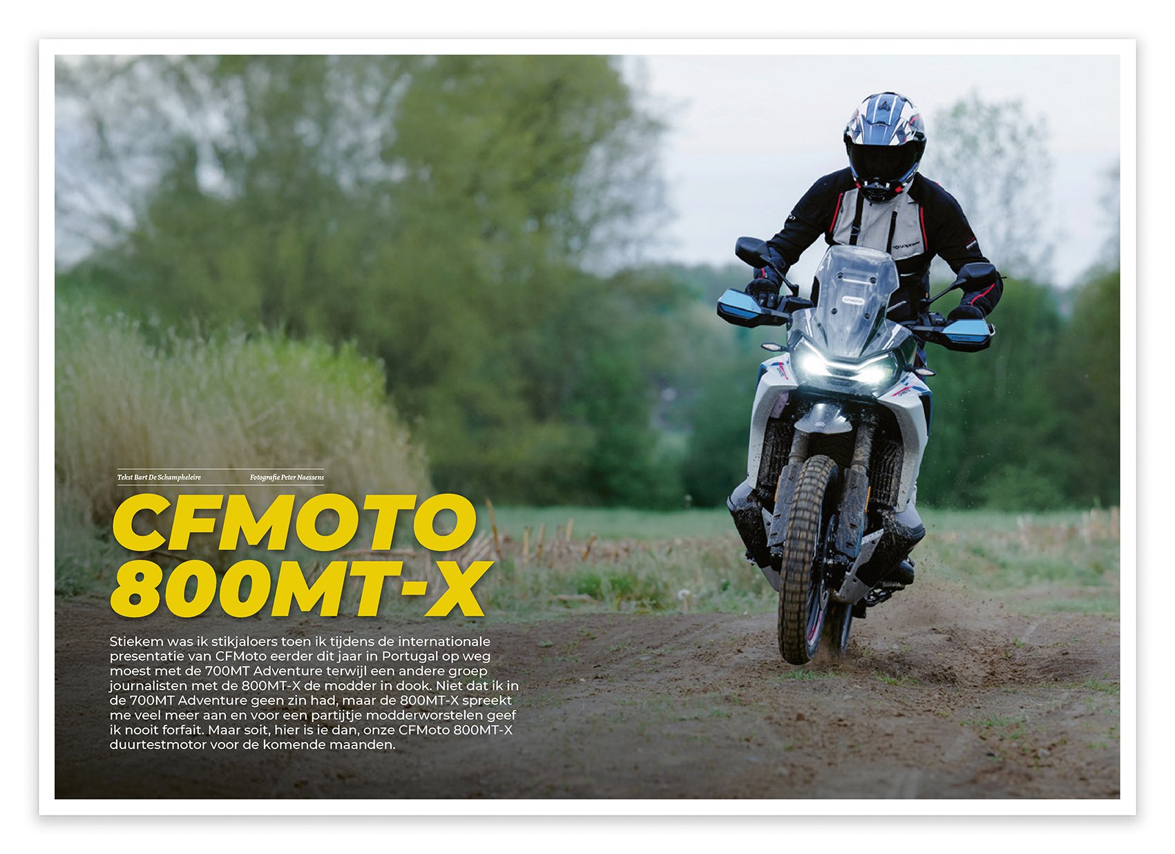 Motorrijder mei 2025 CFMoto 800MT-X