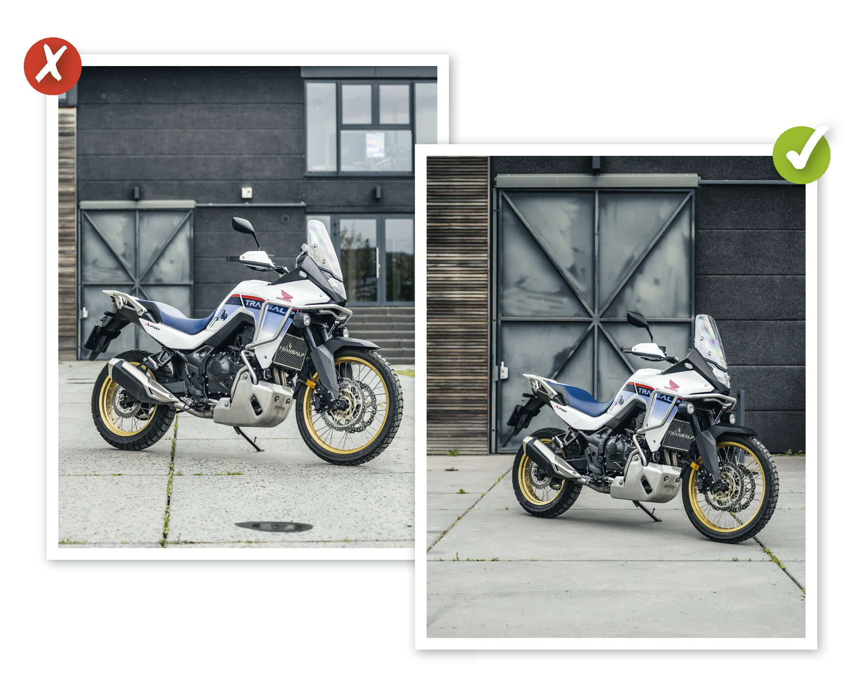 Motorfotografie - Perspectief