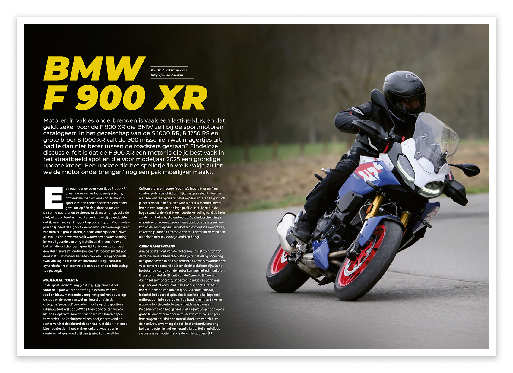 Motorrijder mei 2025 BMW F 900 XR