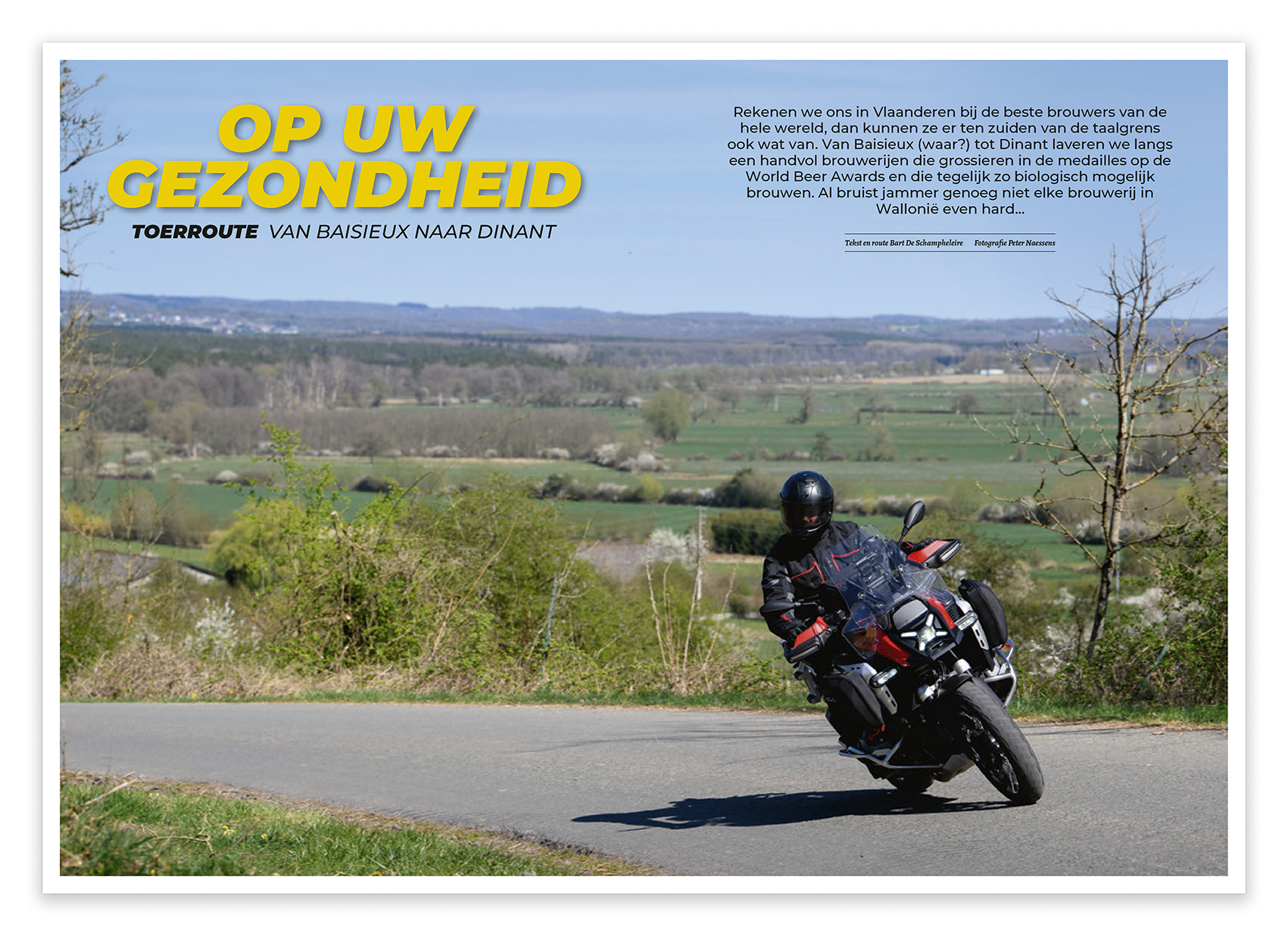 Motorrijder mei 2025 Toerroute