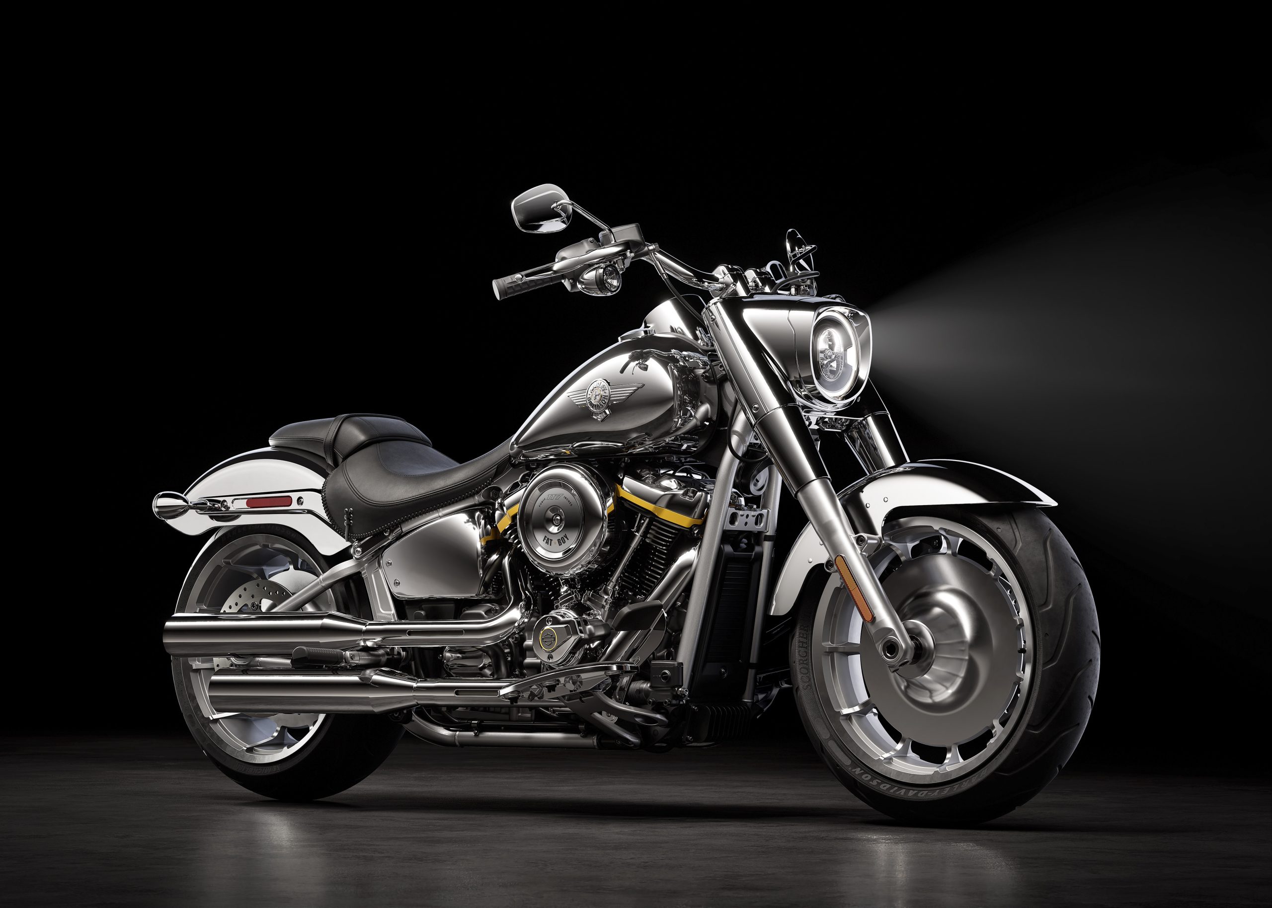 Harley-Davidson Fat Boy Gray Ghost