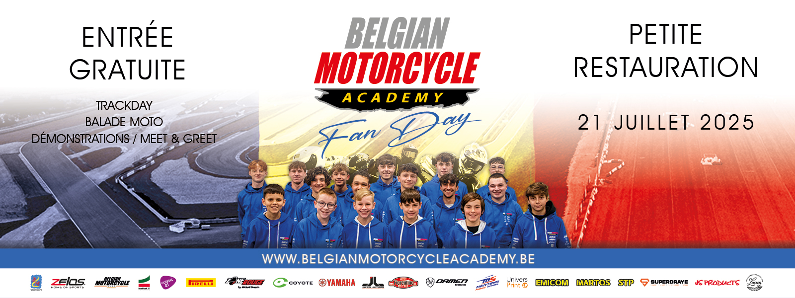Belgian Motorcycle Academy Fan Day