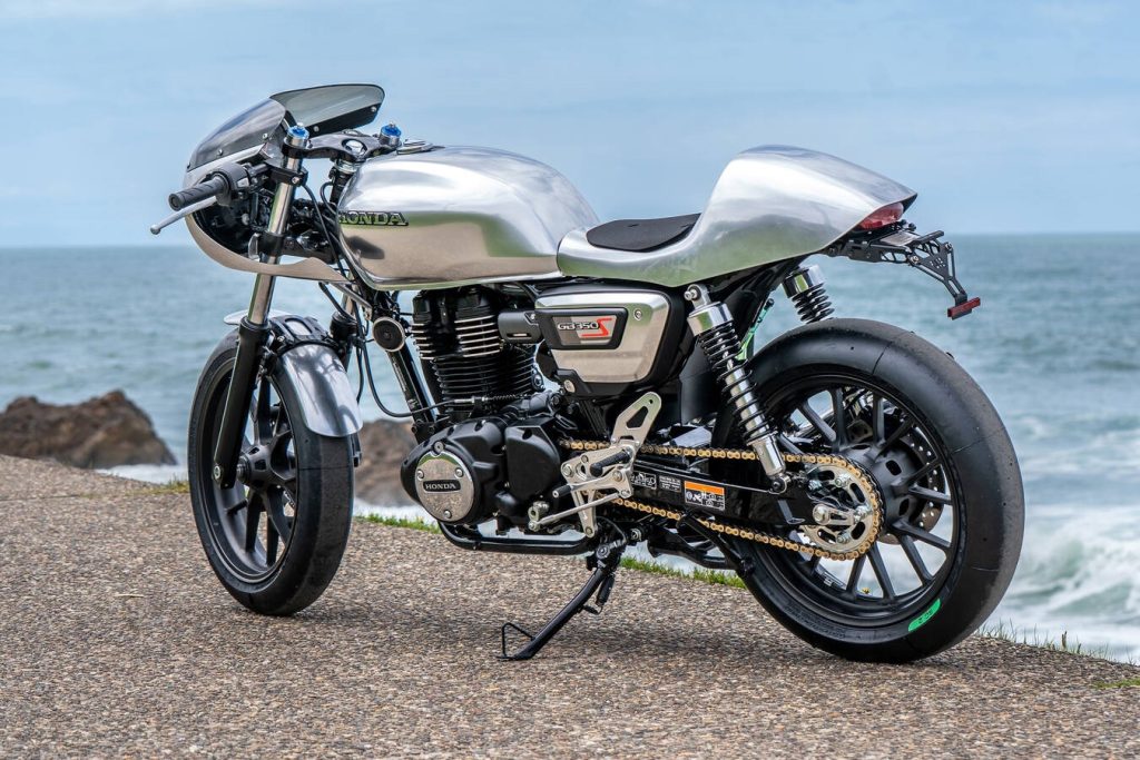 Honda GB350S Silver Bullet