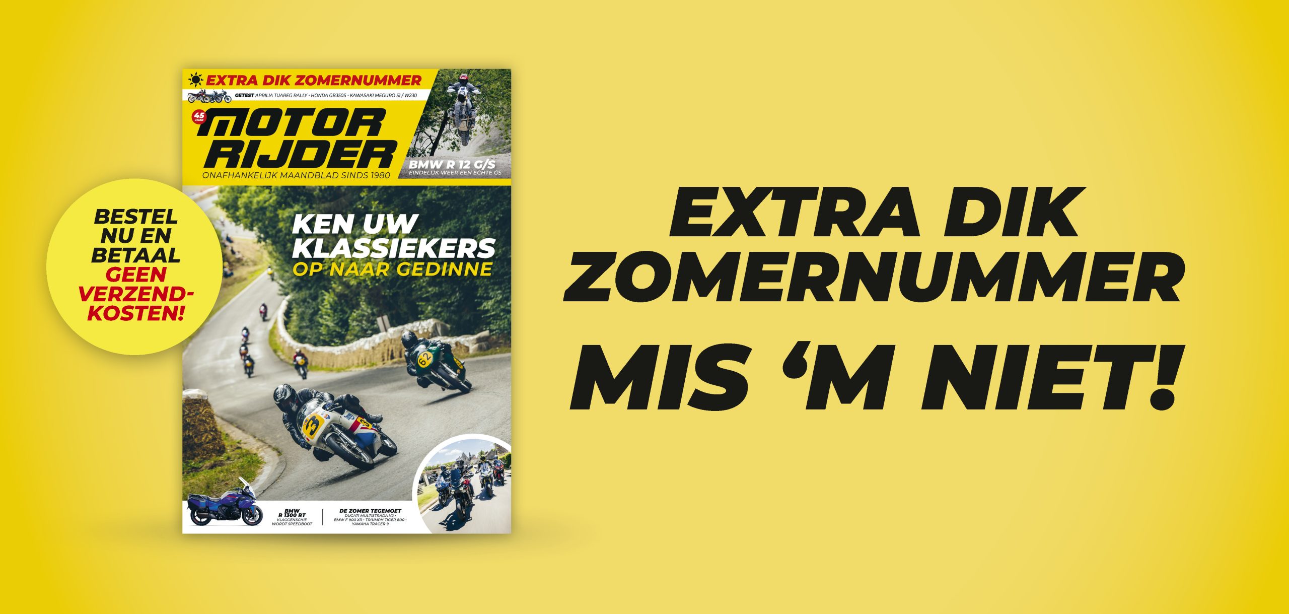 Motorrijder Zomerspecial 2025