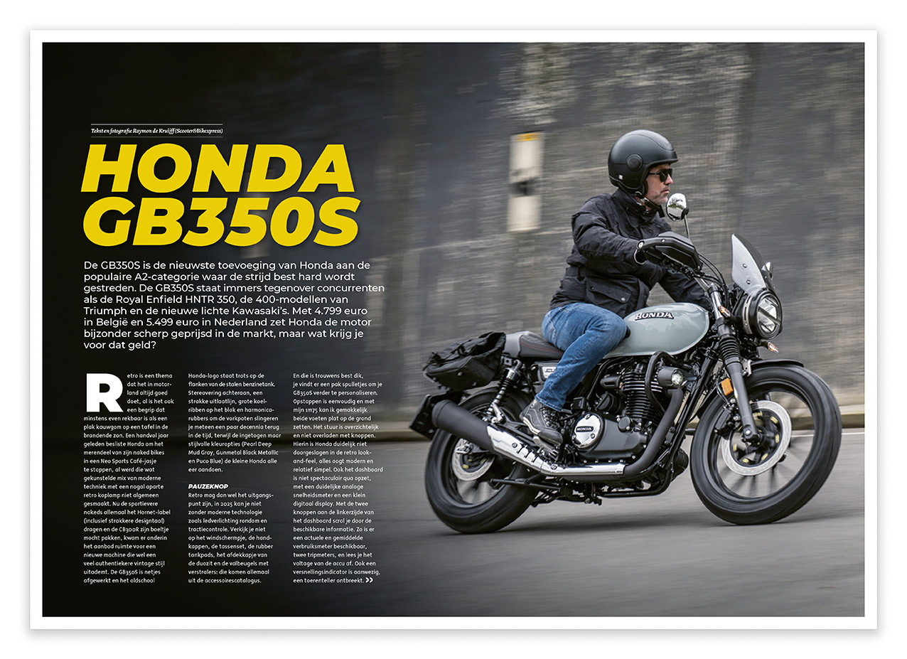 Motorrijder zomer 2025