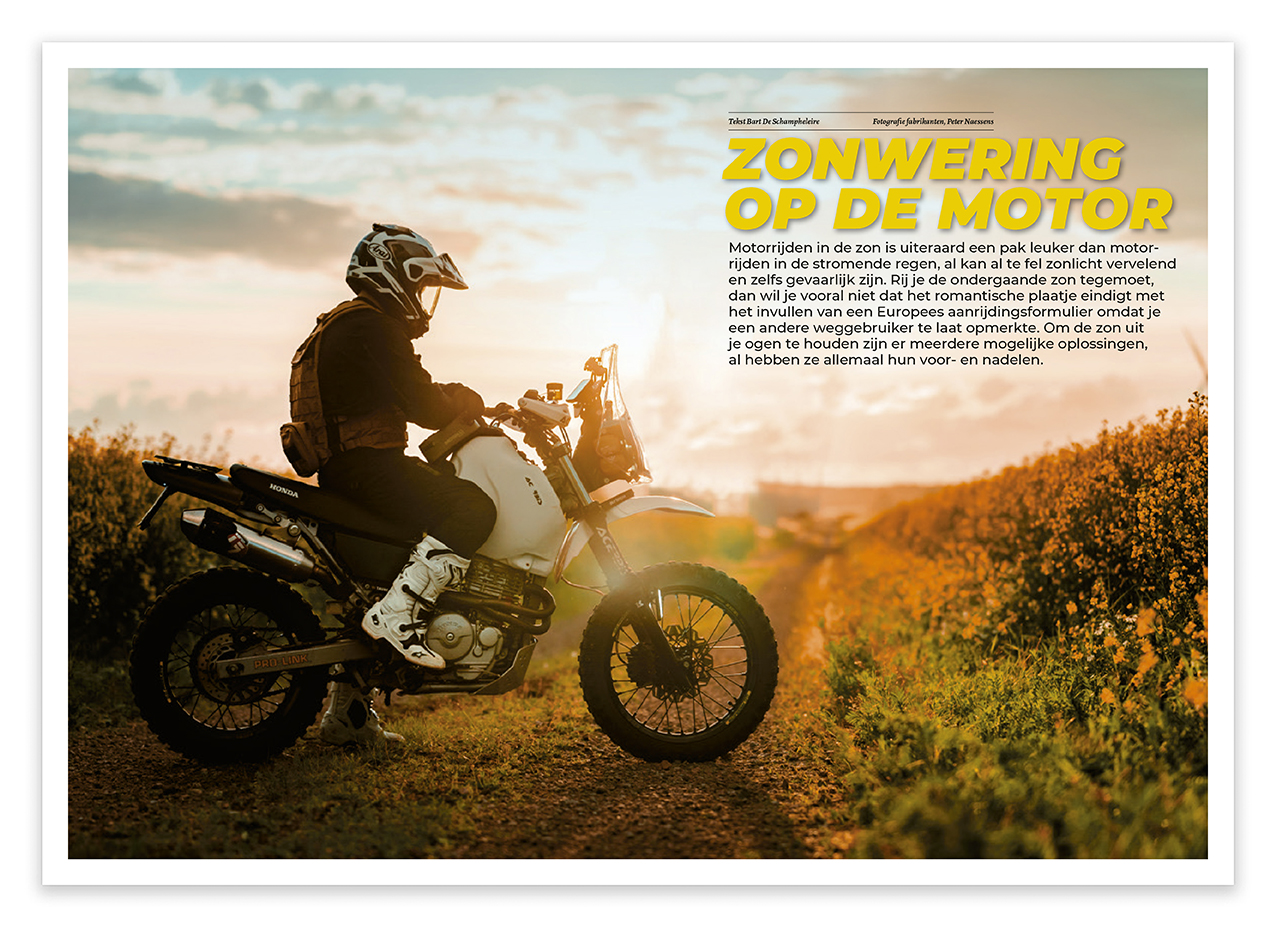 Motorrijder zomer 2025