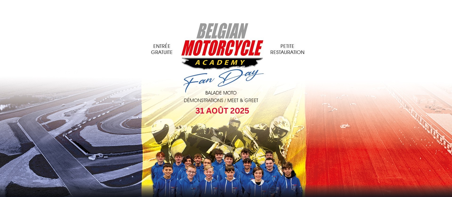 Belgian Motorcycle Academy Fan Day