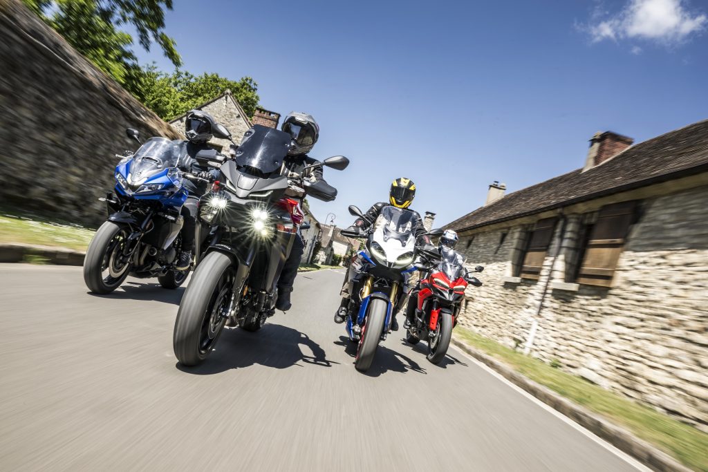 BMW F 900 XR Ducati Multistrada V2 Triumph Tiger Sport 800 Yamaha Tracer 9