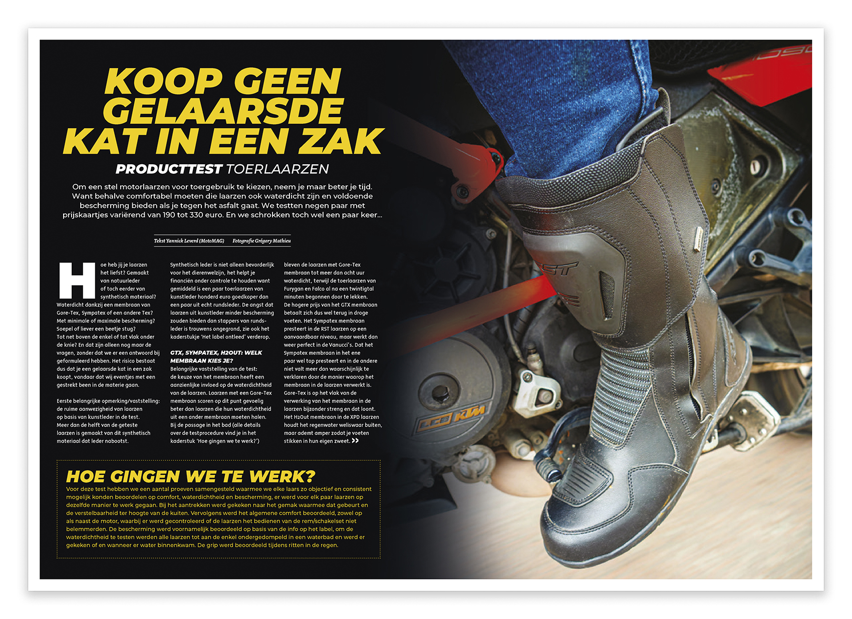 Motorrijder september