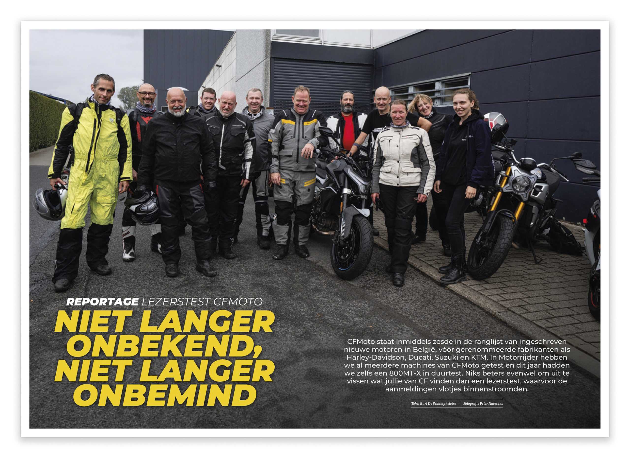 Motorrijder november 2025